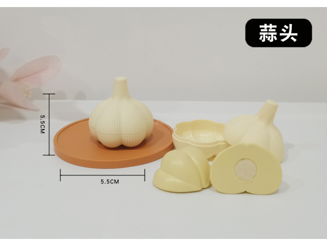 剥壳蒜头