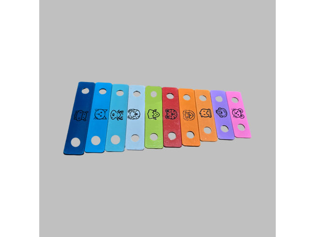 十音玩具钢琴琴片