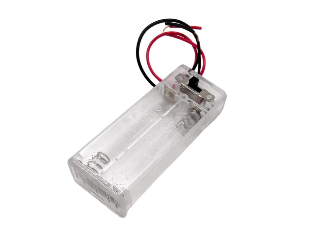 透明电池盒（2节7号）