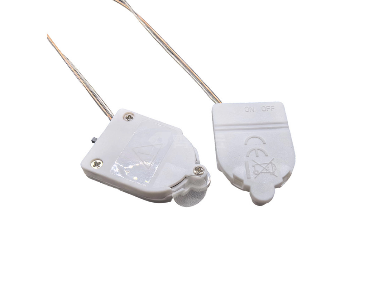 带防脱落螺丝单粒纽扣电池盒