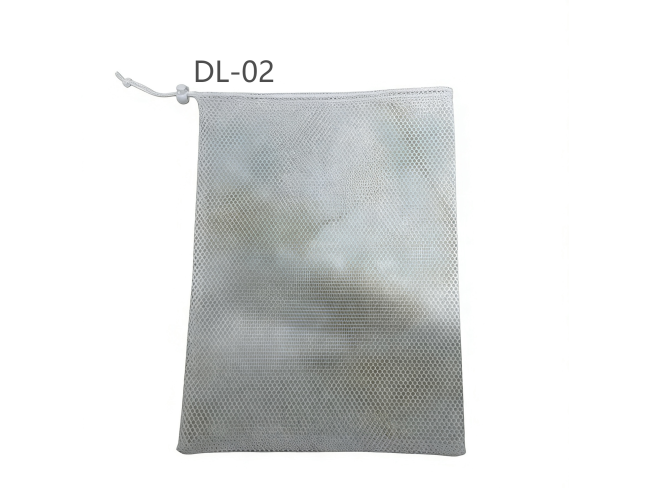 白色网袋收纳袋带弹簧扣（颜色、尺寸可定制）