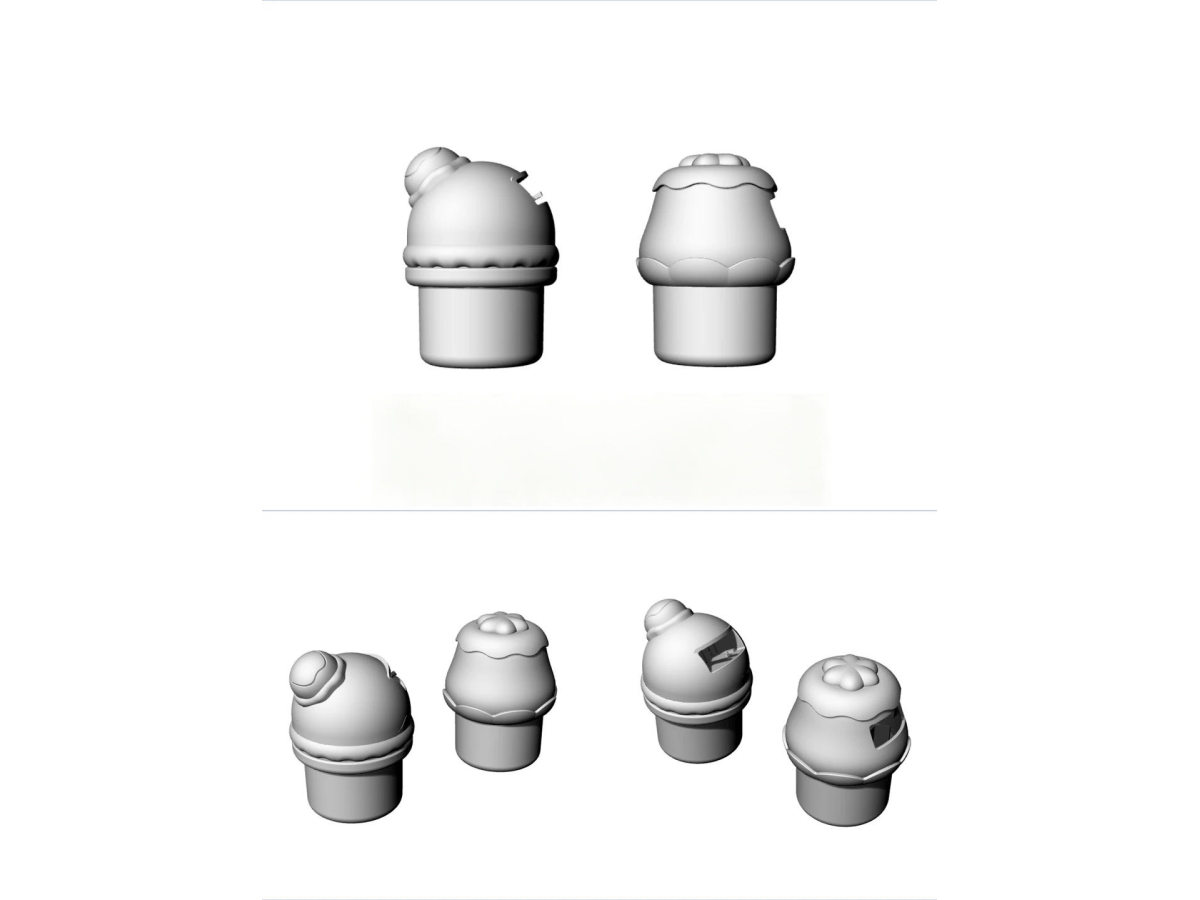 玩具创意手绘建模渲染