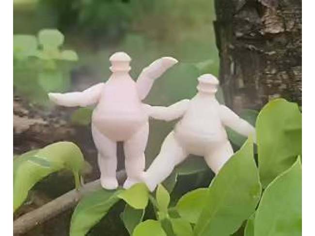 5厘米高小娃娃多关节身体