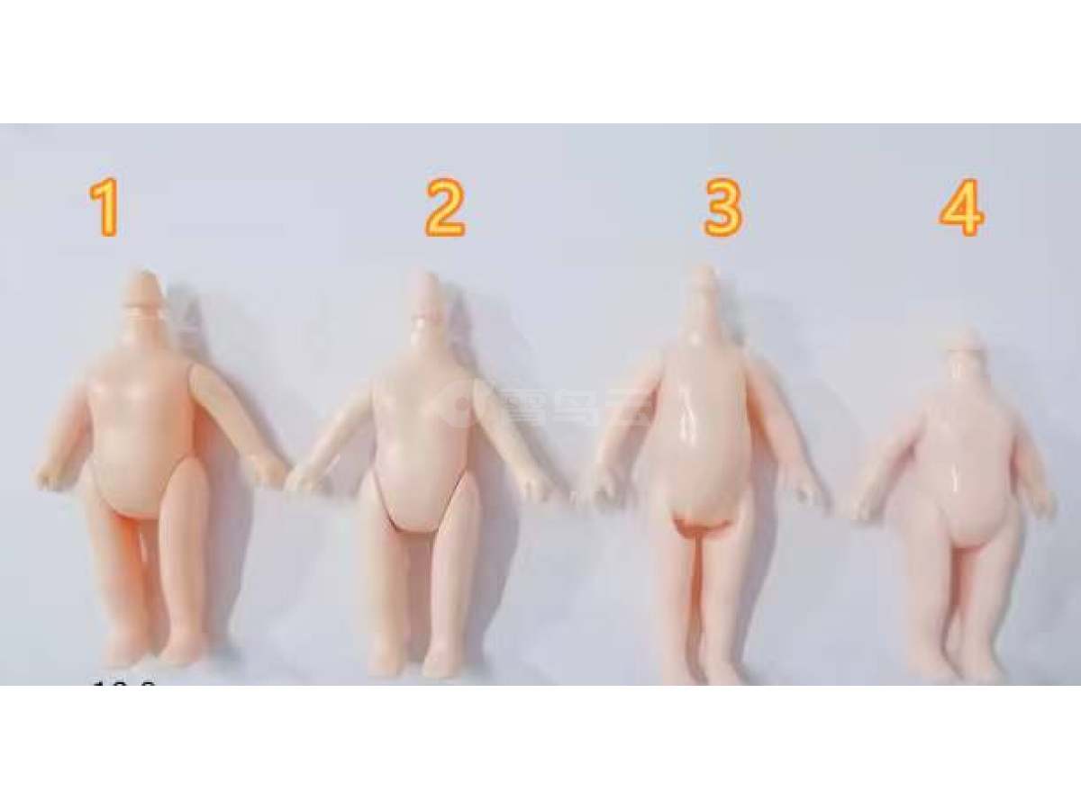 4寸芭比娃娃身体配件