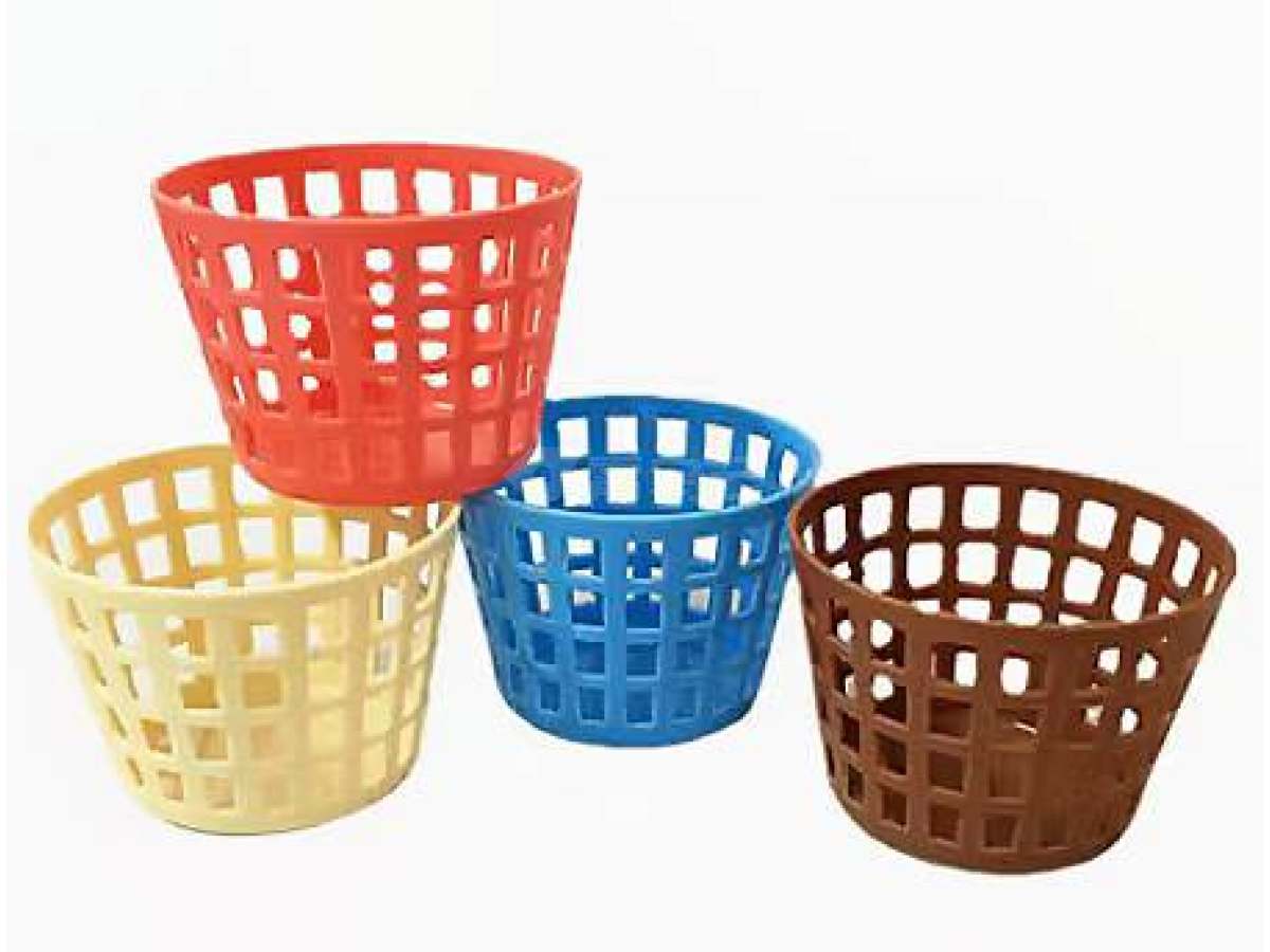 3.5厘米微缩迷你收纳篮洗衣篓子